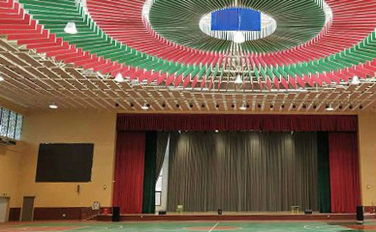 湖北咸寧學校體育館-2